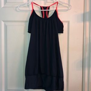 Lululemon tank top with sports bra